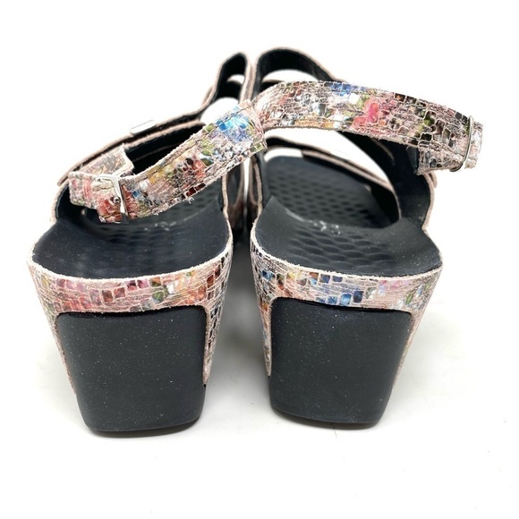 Vital 0506 Leather Dress Slingback Sandals Ethno Natur - Picture 4 of 7